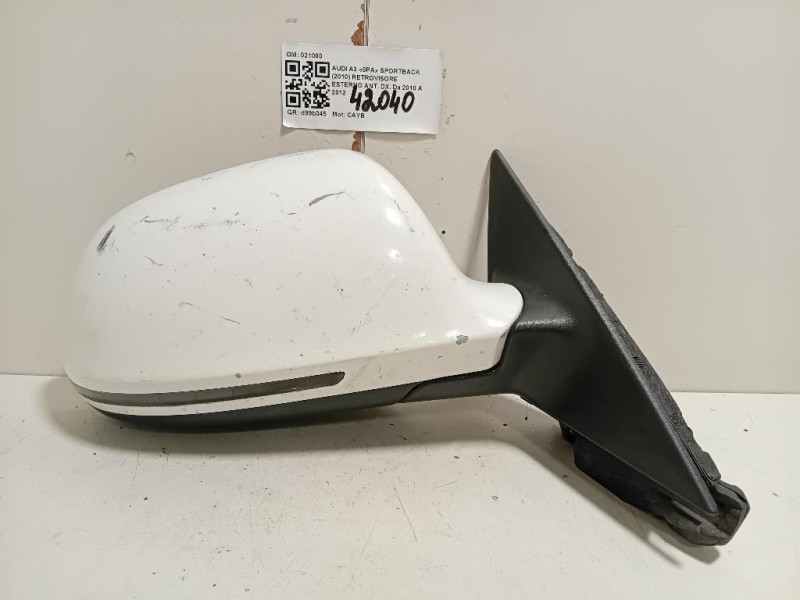 Retrovisore Esterno ANT DX 8P1858532EC01C Audi A3 8PA Sportback 2010