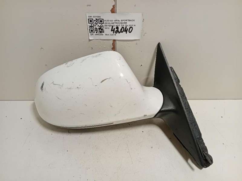 Retrovisore Esterno ANT DX 8P1858532EC01C Audi A3 8PA Sportback 2010