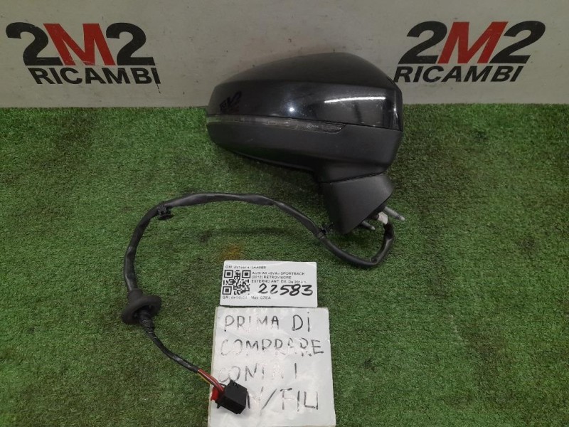 Retrovisore Esterno ANT DX 8V1857410AA9B9 Audi A3 8VA Sportback 2012