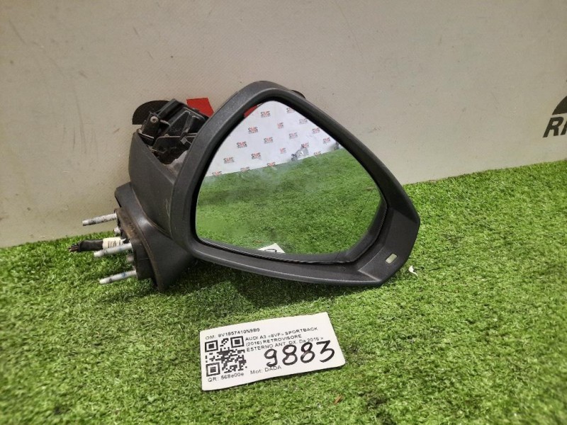 Retrovisore Esterno ANT DX 8V1857410N9B9 Audi A3 8VF Sportback 2016