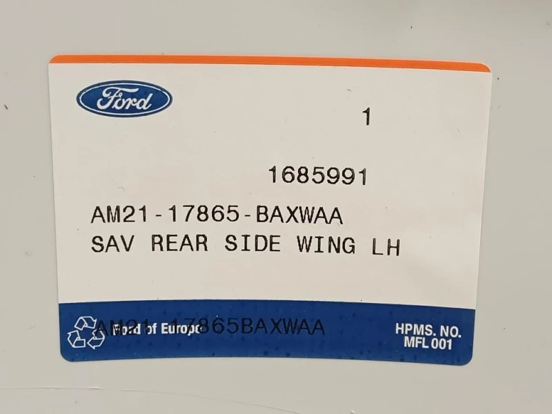 Angolare POST SX 1685991 Ford Galaxy II 2000