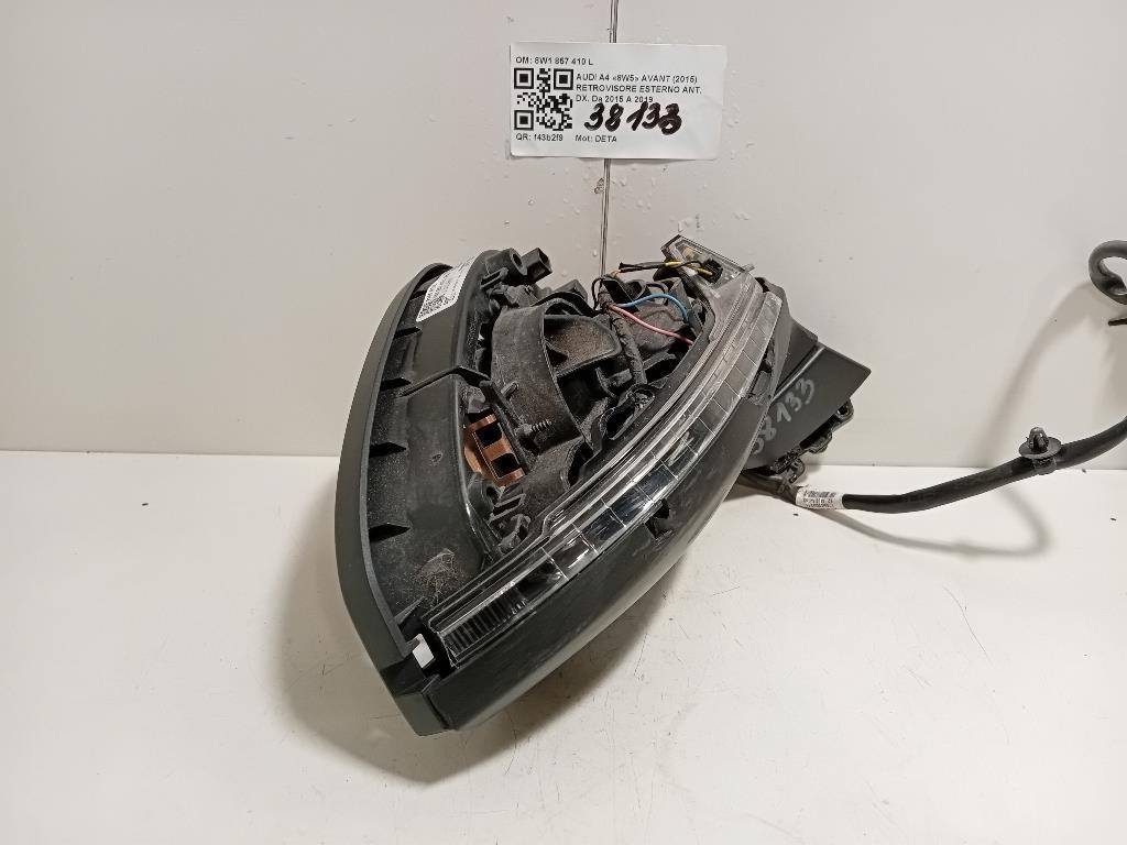 Retrovisore Esterno ANT DX 8W1857410L 12 FILE Audi A4 8W5 Avant 2015
