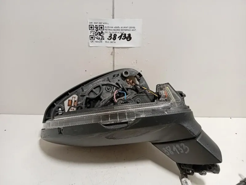 Retrovisore Esterno ANT DX 8W1857410L 12 FILE Audi A4 8W5 Avant 2015