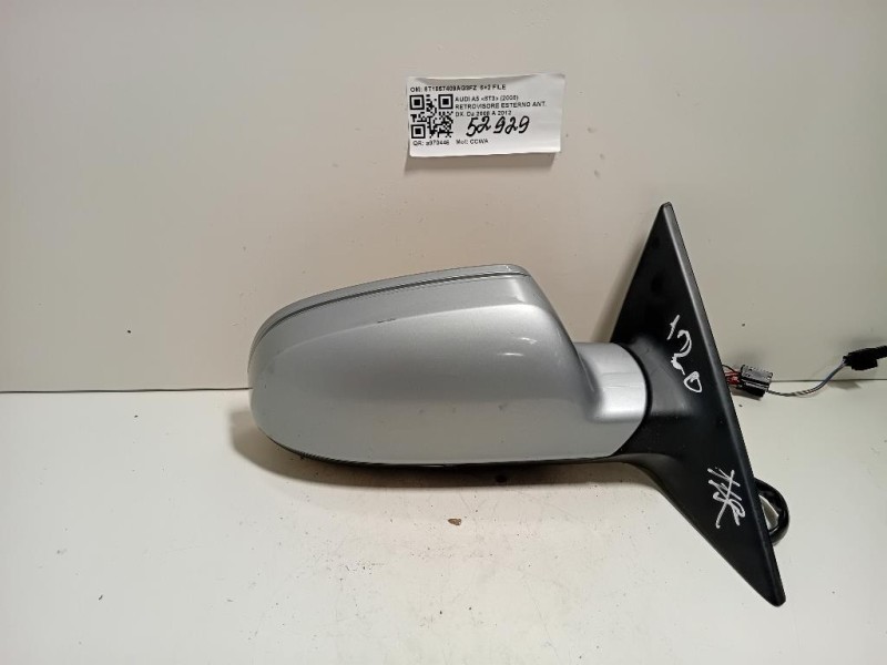 Retrovisore Esterno ANT DX 8T1857409AG3FZ 6+2 FILE Audi A5 8T3 2008