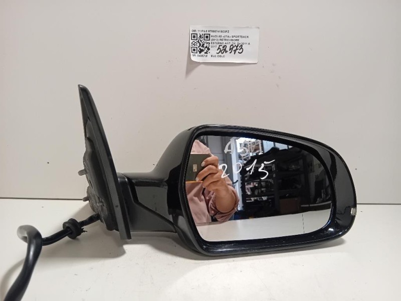 Retrovisore Esterno ANT DX 11 FILE 8T8857410C3FZ Audi A5 8TA Sportback 2012