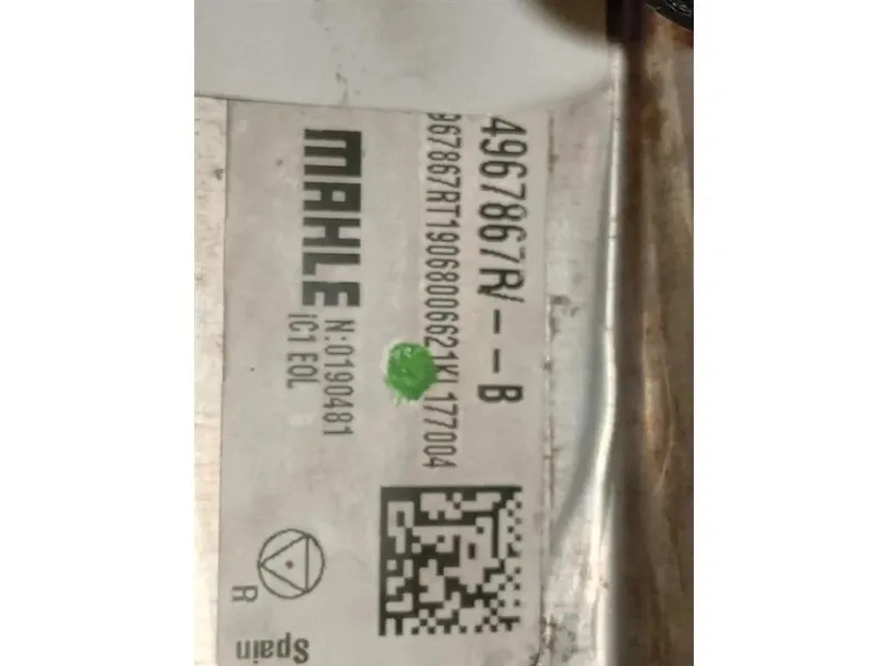 Intercooler 144967867R Nissan Qashqai II 2017