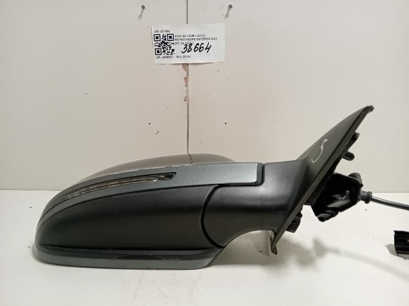 Retrovisore Esterno ANT DX 8U1857410FSP9 Audi Q3 8UB 2012