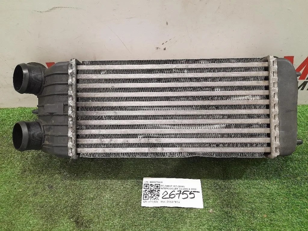Intercooler 9680275480 Peugeot 207 2006
