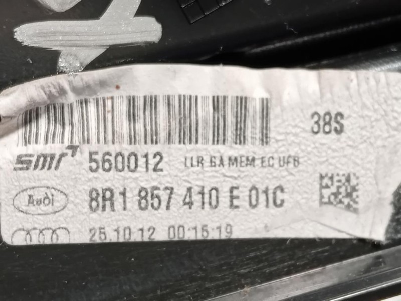 Retrovisore Esterno ANT DX 8R1 857 410 E Audi Q5 8RB 2012