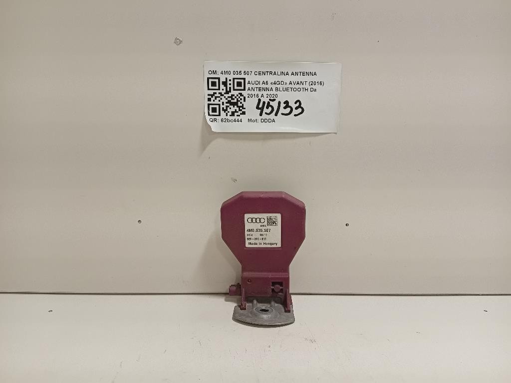 Antenna Bluetooth 4M0 035 507 CENTRALINA ANTENNA Audi A6 4GD Avant 2016