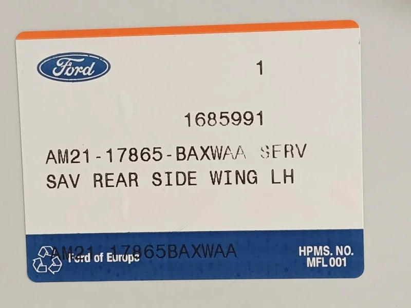 Angolare POST SX 1685991 Ford Galaxy II 2000