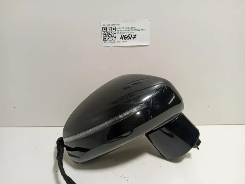 Retrovisore Esterno ANT DX 8J0 857 507 D Audi TT 8J3 2010