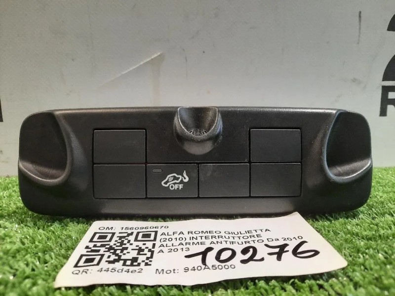 Interruttore Allarme Antifurto 1560960670 Alfa Romeo Giulietta 2010