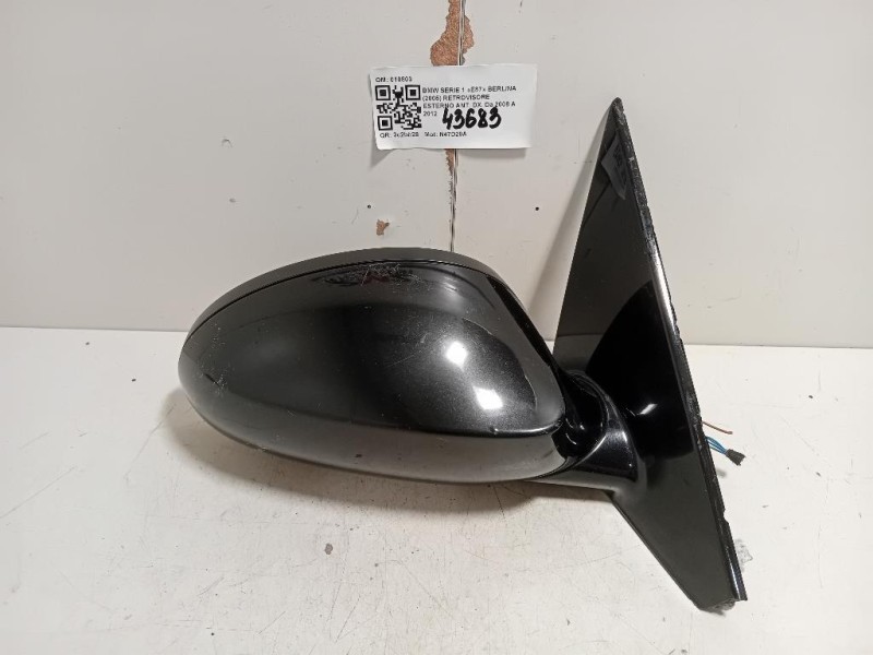 Retrovisore Esterno ANT DX 010803 Bmw Serie 1 E87 Berlina 2005