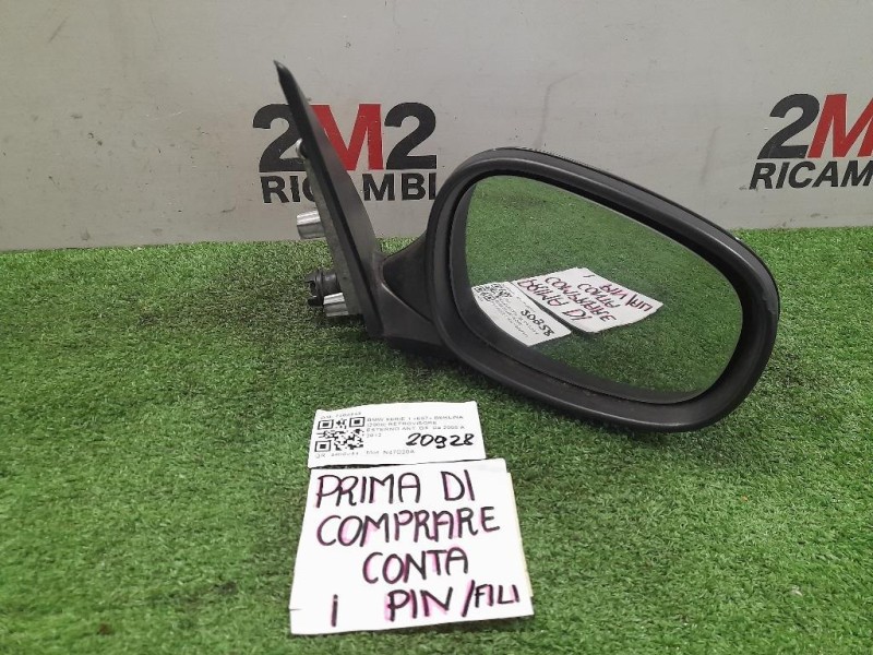 Retrovisore Esterno ANT DX 7208343 Bmw Serie 1 E87 Berlina 2005