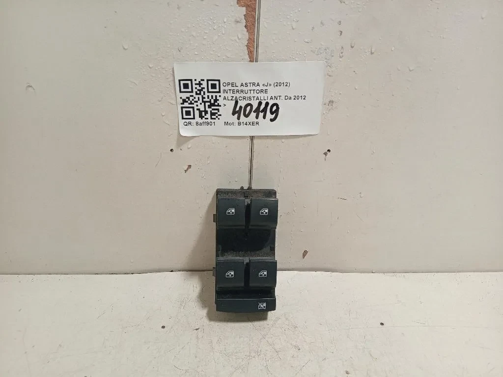 Interruttore Alzacristalli ANT  Opel Astra J 2012