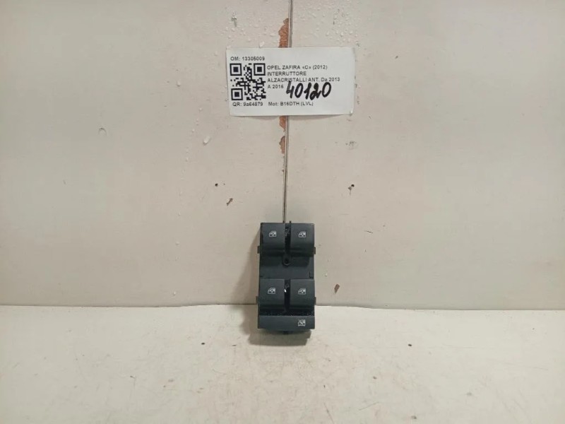 Interruttore Alzacristalli ANT 13305009 Opel Zafira C 2012