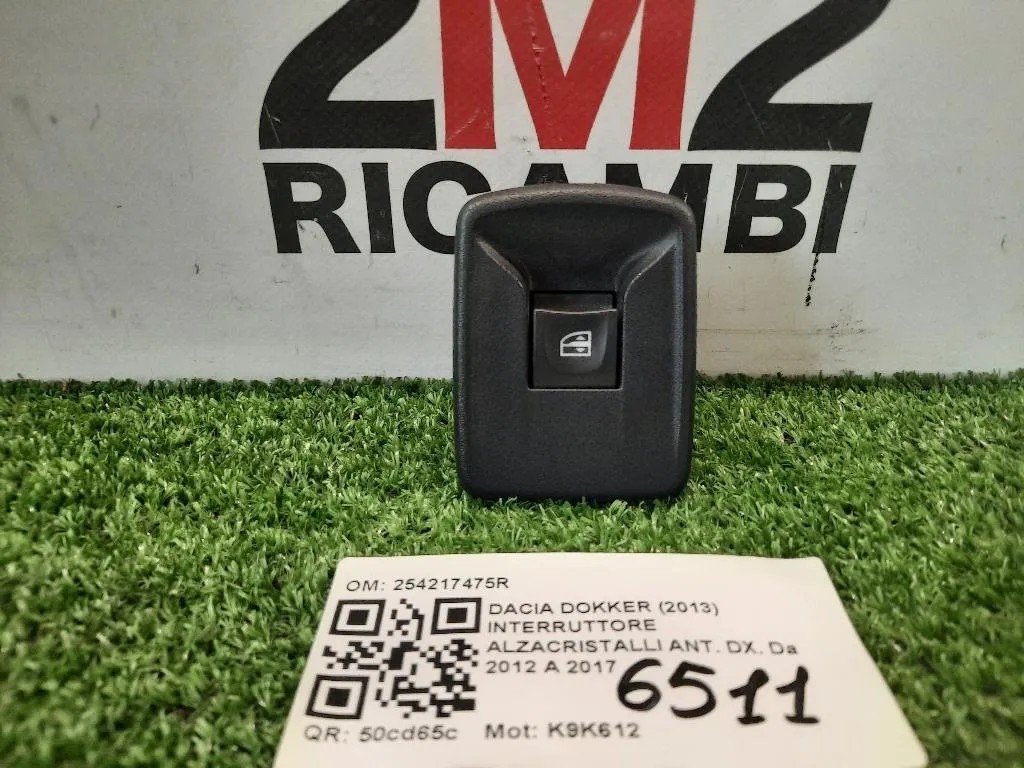 Interruttore Alzacristalli ANT DX 254217475R Dacia Dokker 2013