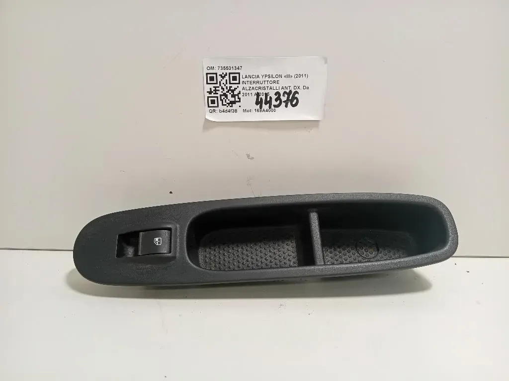 Interruttore Alzacristalli ANT DX 735531347 Lancia Ypsilon III 2011