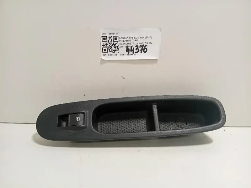 Interruttore Alzacristalli ANT DX 735531347 Lancia Ypsilon III 2011