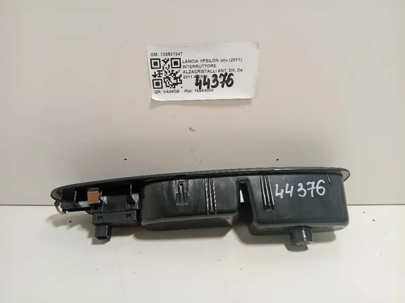 Interruttore Alzacristalli ANT DX 735531347 Lancia Ypsilon III 2011