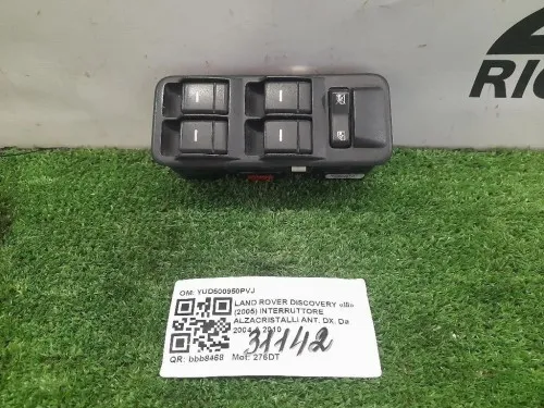 Interruttore Alzacristalli ANT DX YUD500950PVJ Land Rover Discovery III 2005