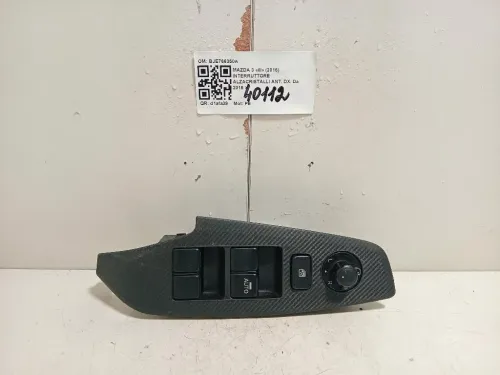 Interruttore Alzacristalli ANT DX BJE766350A Mazda 3 III 2016