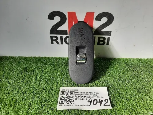Interruttore Alzacristalli ANT DX 61319294884 Mini MINI Cooper F56 2014
