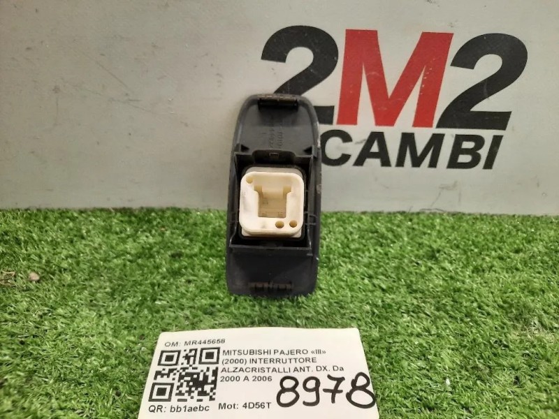 Interruttore Alzacristalli ANT DX MR445658 Mitsubishi Pajero III 2000