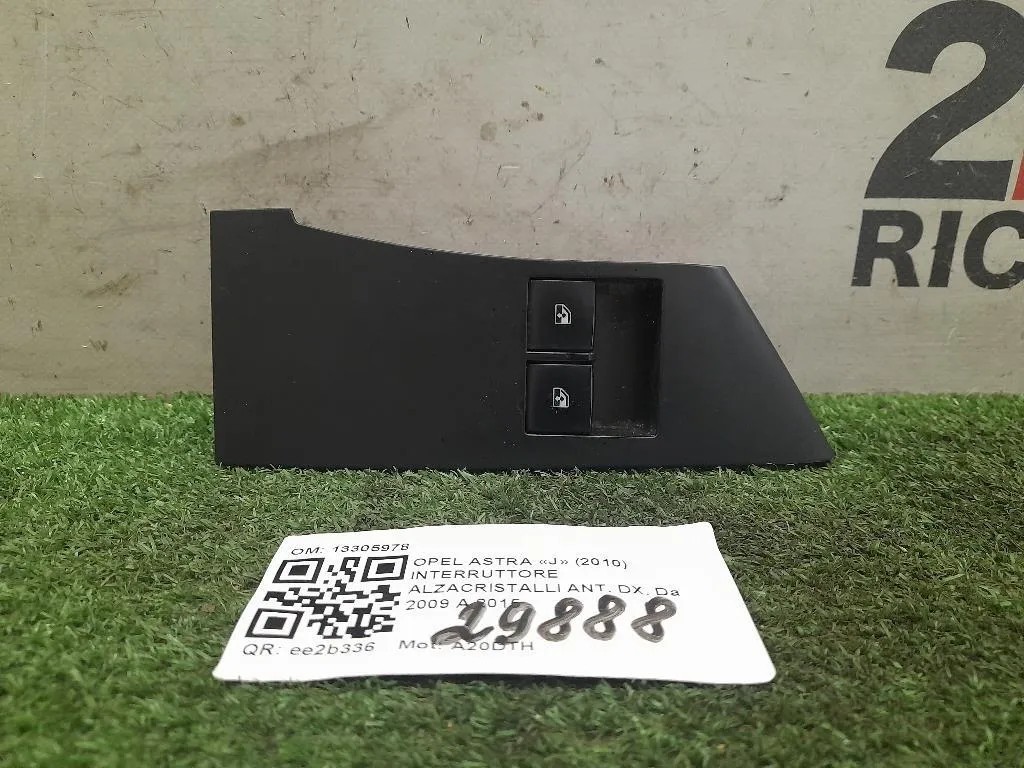 Interruttore Alzacristalli ANT DX 13305978 Opel Astra J 2010