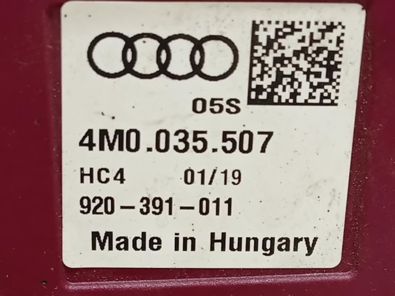 Antenna Bluetooth 4M0 035 507 CENTRALINA ANTENNA Audi A6 4GD Avant 2016