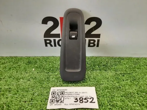 Interruttore Alzacristalli ANT DX 96762292ZD Peugeot 308 II 2017