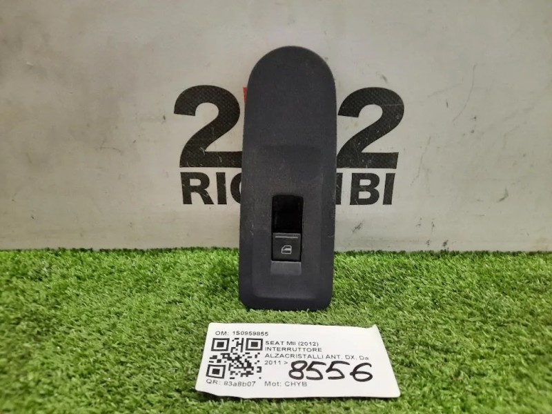 Interruttore Alzacristalli ANT DX 1S0959855 Seat MII 2012