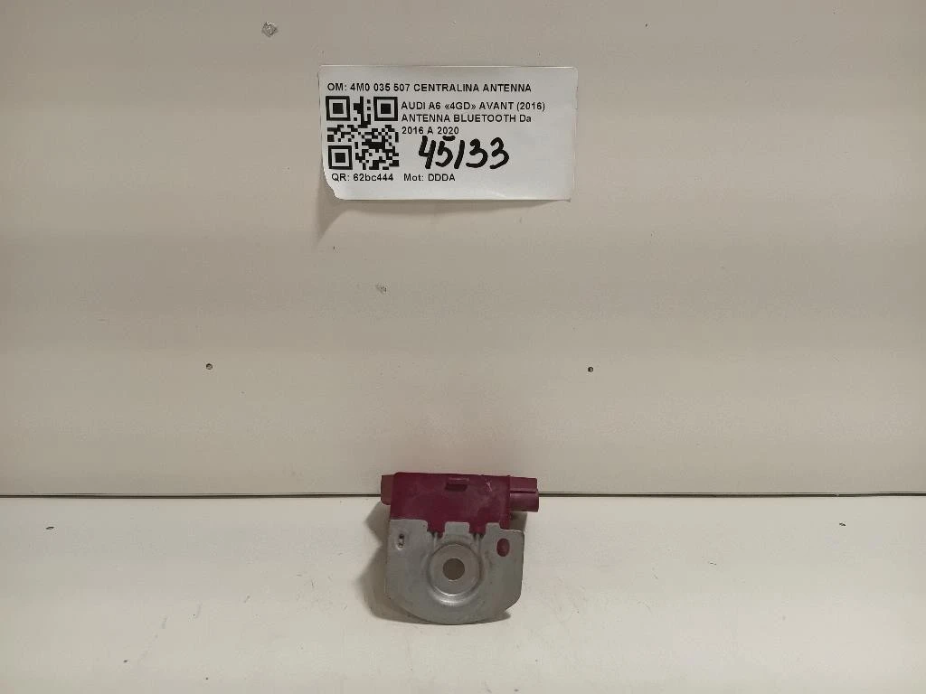 Antenna Bluetooth 4M0 035 507 CENTRALINA ANTENNA Audi A6 4GD Avant 2016