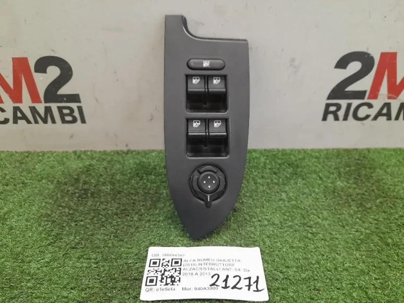 Interruttore Alzacristalli ANT SX 156094782 Alfa Romeo Giulietta 2010