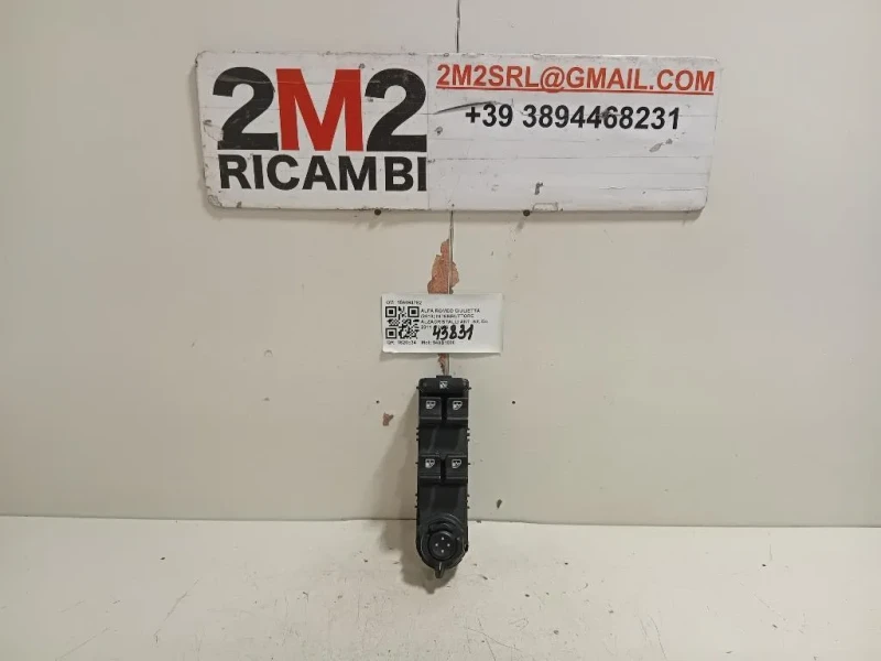 Interruttore Alzacristalli ANT SX 156094782 Alfa Romeo Giulietta 2010