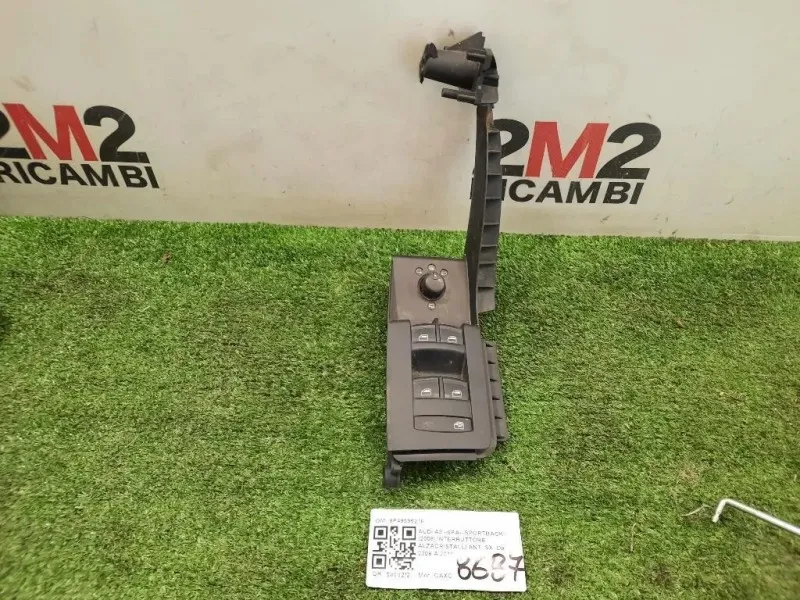 Interruttore Alzacristalli ANT SX 8P4959521F Audi A3 8PA Sportback 2008