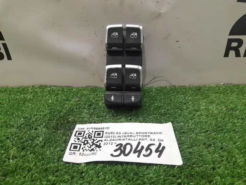 Interruttore Alzacristalli ANT SX 8V0959851D Audi A3 8VA Sportback 2012