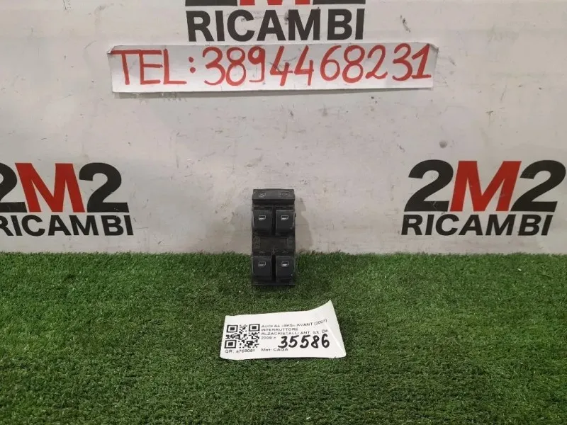 Interruttore Alzacristalli ANT SX 8K0959851DV10 Audi A4 8K5 Avant 2008