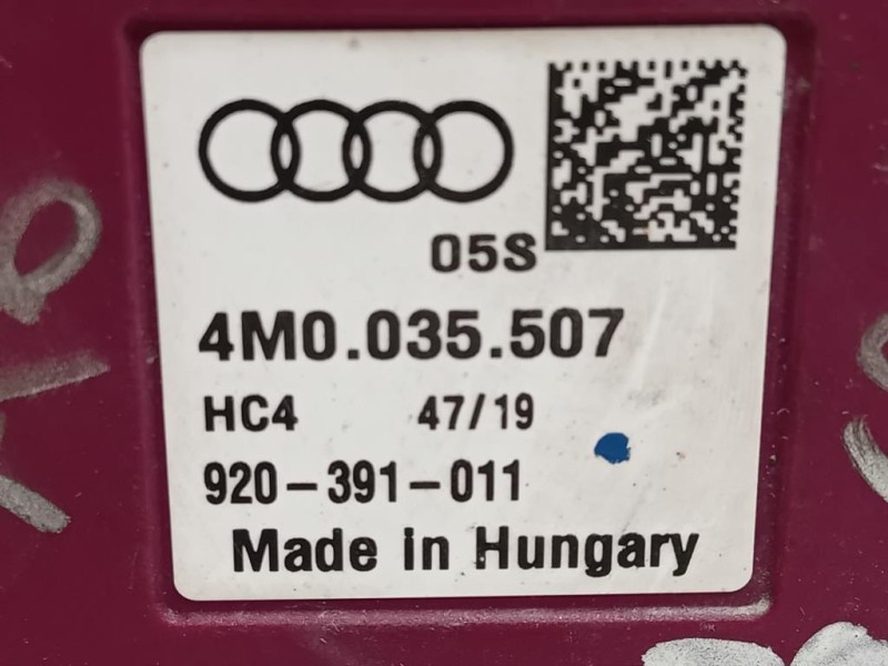 Antenna Bluetooth 4M0 035 507 CENTRALINA ANTENNA Audi A6 4GD Avant 2016