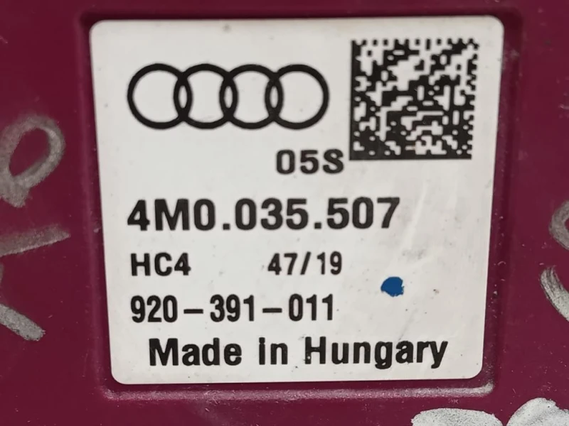 Antenna Bluetooth 4M0 035 507 CENTRALINA ANTENNA Audi A6 4GD Avant 2016