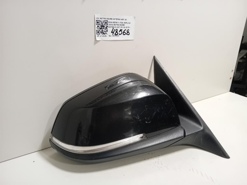 Retrovisore Esterno ANT DX 6 FILE RETROVISORE ESTERNO ANT SX Bmw Serie 1 F20 Berlina 2015