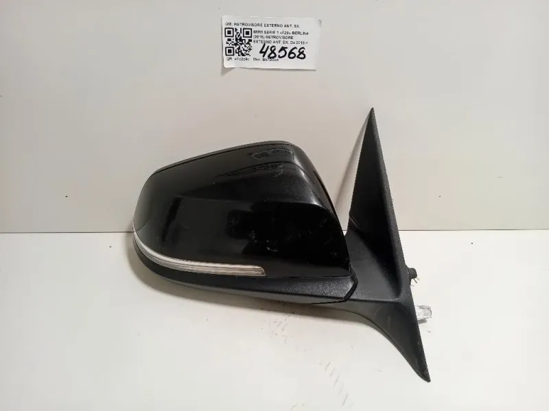 Retrovisore Esterno ANT DX 6 FILE RETROVISORE ESTERNO ANT SX Bmw Serie 1 F20 Berlina 2015