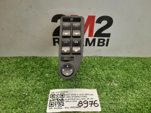 Interruttore Alzacristalli ANT SX 61318368952 Bmw Serie 5 E39 Berlina 1996