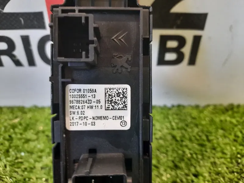Interruttore Alzacristalli ANT SX 96788264ZD Citroen C4 Picasso II 2013