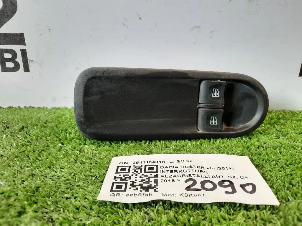 Interruttore Alzacristalli ANT SX 254110431R Dacia Duster I 2014