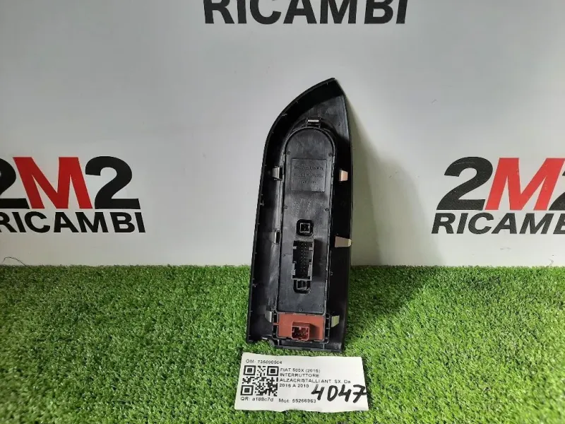 Interruttore Alzacristalli ANT SX 735633150 Fiat 500X 2015