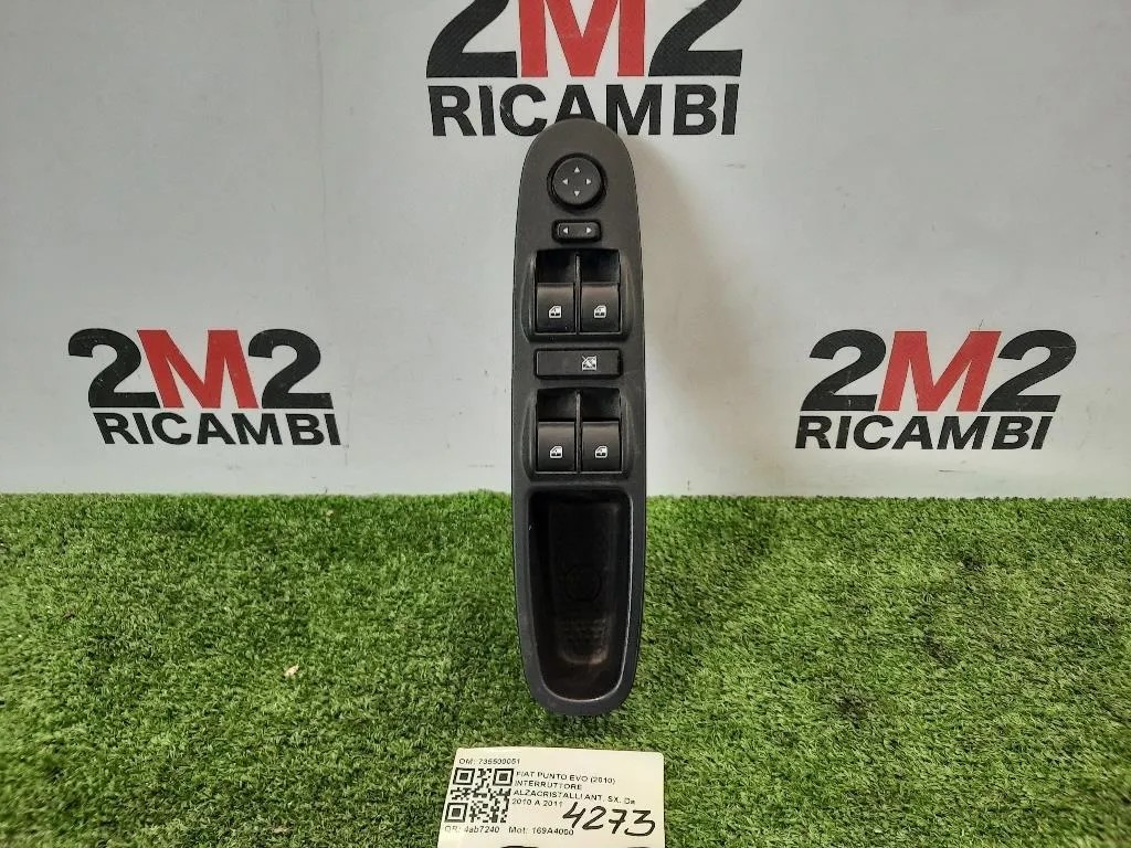 Interruttore Alzacristalli ANT SX 735500051 Fiat Punto EVO 2010