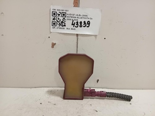 Antenna Bluetooth 920-391-001 Audi Q7 4LB 2006