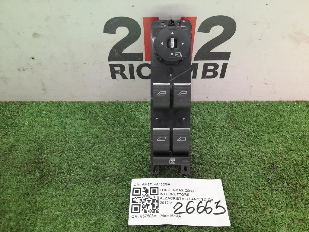 Interruttore Alzacristalli ANT SX AM5T14A132GA Ford B-max 2012